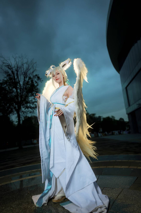 火花动漫碧蓝航线cos茳江风誓约和服花嫁美...