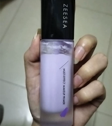 滋色紫色隔离，余量如图，买来发现不太适合我...