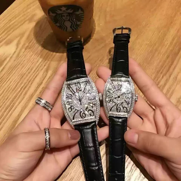 酒桶表网红表盘时装表 男女同款 带过两次 ...
