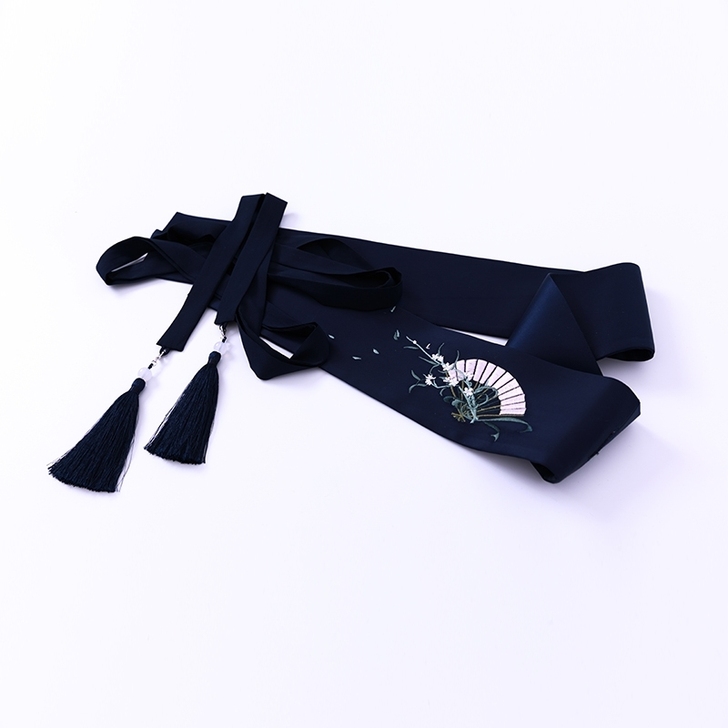 徐娇织羽集日常汉元素回雪刺绣腰封腰带绑带