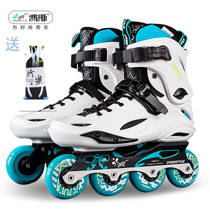 费斯陌上轮滑鞋费斯M3轮滑鞋 成人鞋刷街轮...