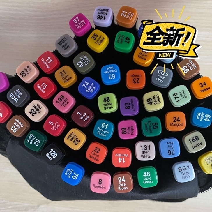 处理大包装马克笔   54支19.8元包邮