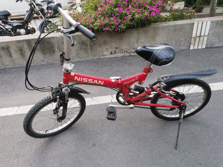 变速折叠自行车，20寸，品牌及其它数据可网...