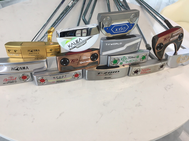 高尔夫球杆 推杆正品，单只推杆，直条形，半...