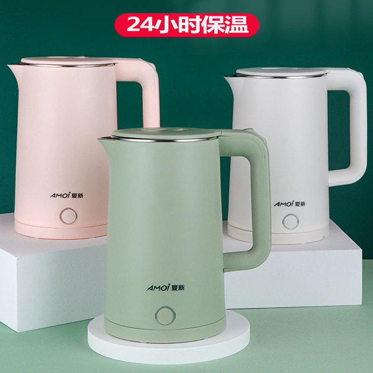 电热水壶家用烧水壶保温热水壶自动断电开水壶...