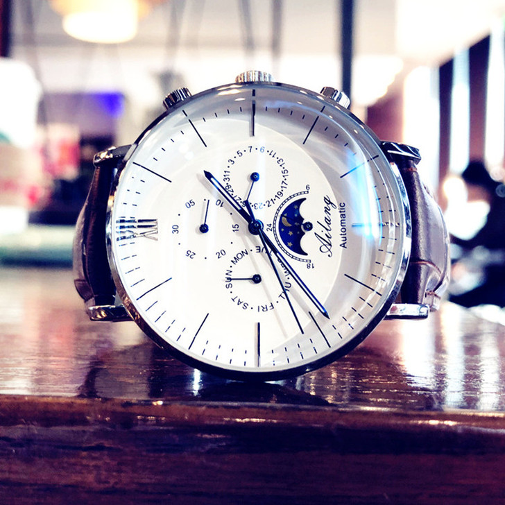 艾浪手表男士机械表