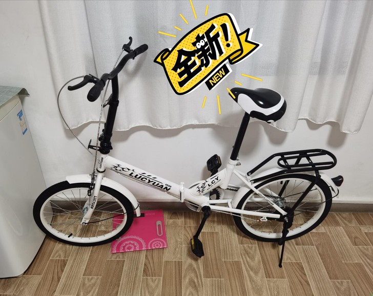 全新免安装自行车折叠减震 女士中小学生儿童...