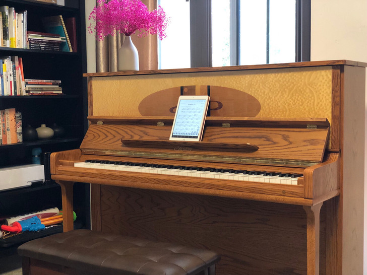 原装韩国货柜英昌三益高端超高性价比钢琴教学...