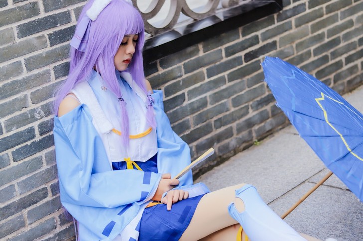 三町目家卜算天Cos服L码大全套除伞,配件...