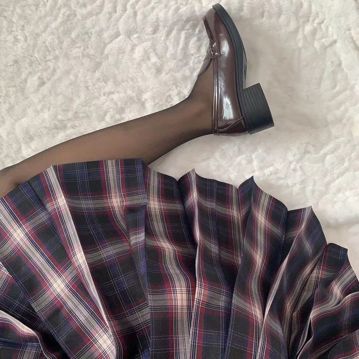 【绮梦琉璃】鹿泽JK原创正版jk格裙学生裙...