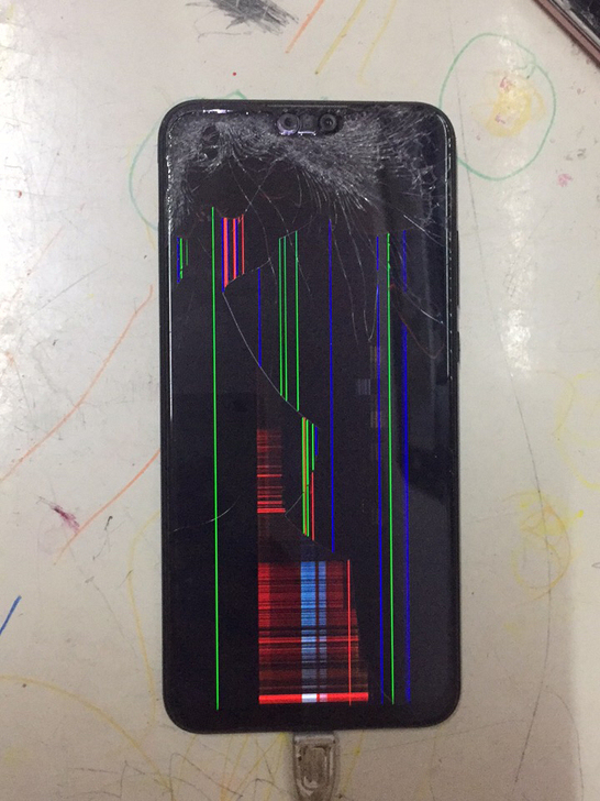 华为畅享9plus 手机，开机屏坏，没有卡...