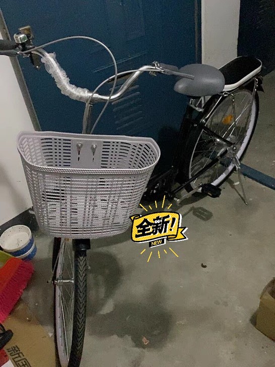 朋友搬家留下的,26英寸的单速豪华版##a...