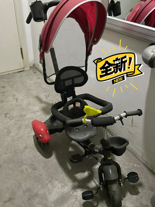 一次没骑过，买的时候孩子小玩不了，现在大了...
