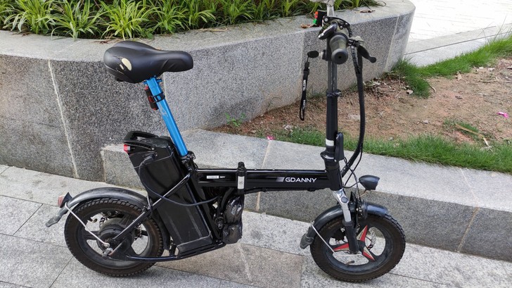 正步折叠电动车 代驾电动车,14寸折叠。改...