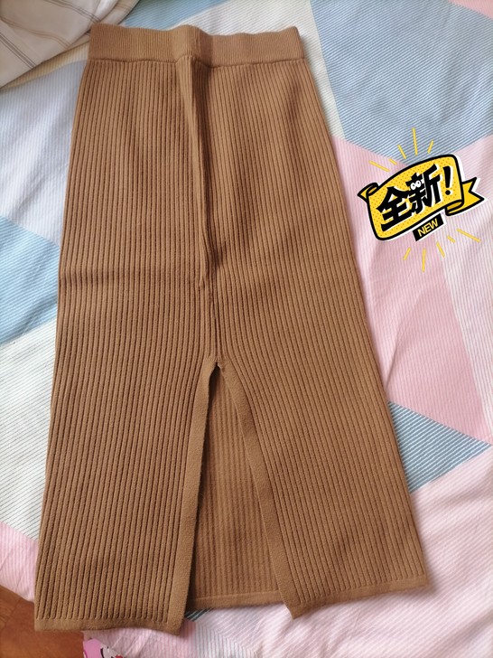 全新秋冬季一步裙      均码，腰围二尺...