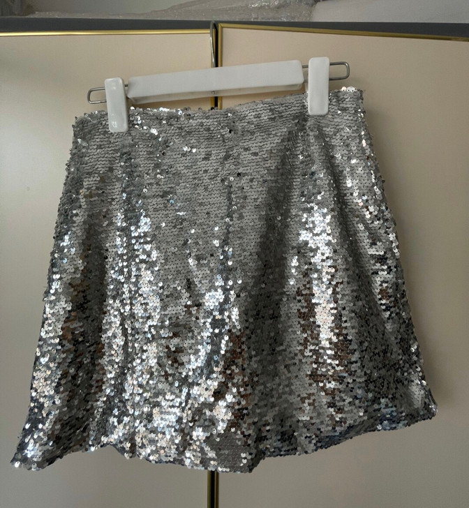 亮片半身裙a字裙 均码