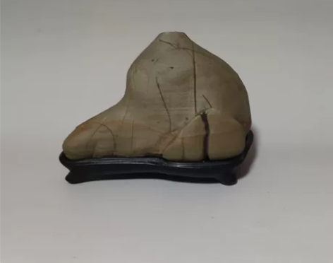 松花石小山子，天然观赏石，桌面微景观。摆件...