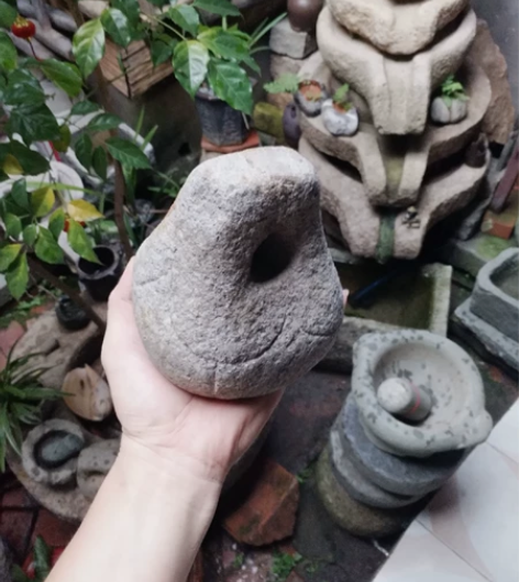 老石权老石砚台 老石权 青石南瓜小石权 手...