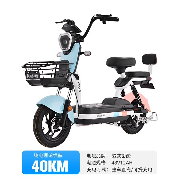 同城自提 哈啰棒途电动自行车 使用不到两个...