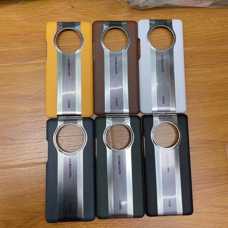 华为碳纤维手机壳，华为秒变保时捷手机壳