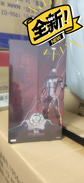 新款钢铁侠mk5手办MK6模型现货中动格纳...