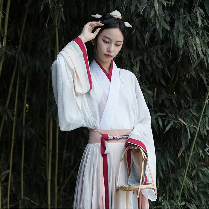 五五年秋色汉服女晋制