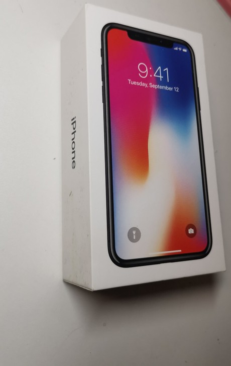 IPHONE X 256G 包装盒全套，包...