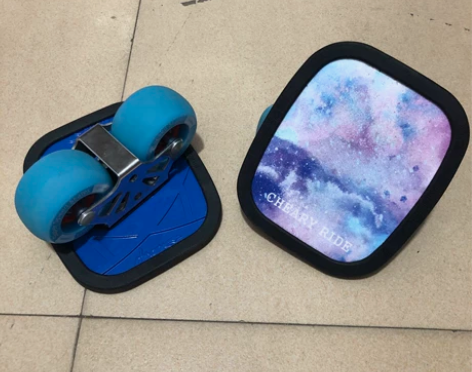 合金漂移板分体滑板弧形轮 用过三天，基本是...