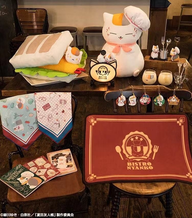 万代正版夏目友人帐一番赏猫老师的小酒馆篇猫...