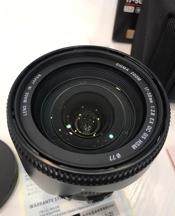 适马佳能镜头17-50F2.8佳能镜头 箱...