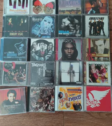 4.9元一张，全是大唱片公司打口盘音乐CD...