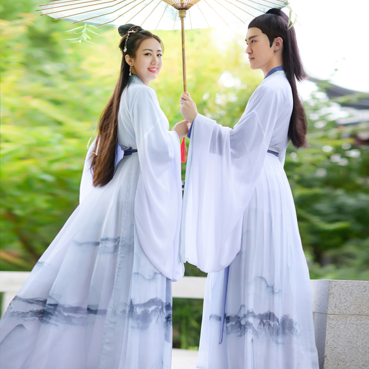 如梦霓裳如梦霓裳春款汉服女齐腰襦裙大袖衫相...