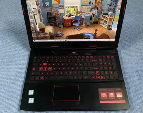 二手笔记本炫龙t50游戏本i5-7300吃...