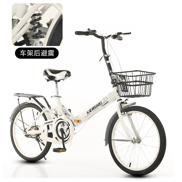 科路琦 折叠自行车 买来就用了一次，就用不...