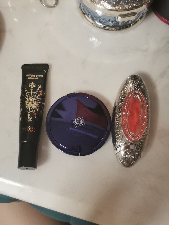 benny董子初croxx腮红和口红，色号...