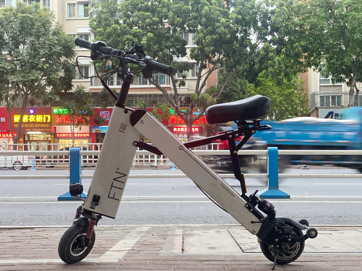 自用折叠代驾电动车,德国FTN牌子车,充满...