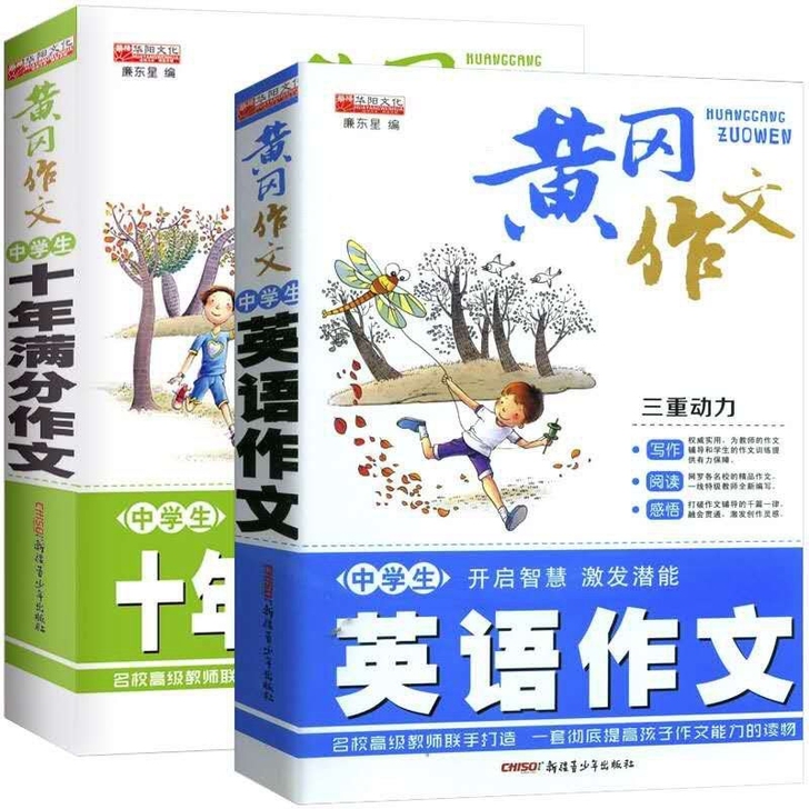 名师点评初中黄冈作文十年满分作文中考必备作...