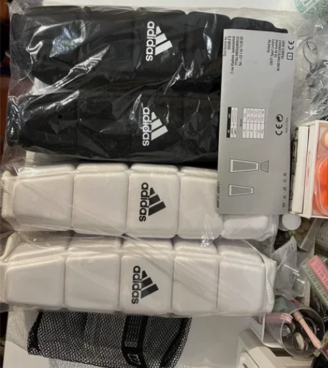 adidas阿迪达斯跆拳道护手胫专业比赛训...