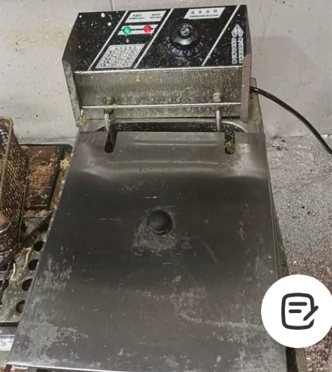 油炸锅商用摆摊单缸控温炸油条专用锅加厚油炸...