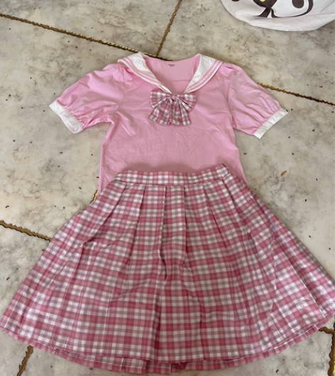 女童连衣裙 套装 JK群 巴拉巴拉160码...