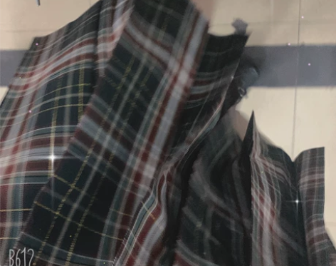 jk群格子裙m42 褶子锋利 洗2穿3