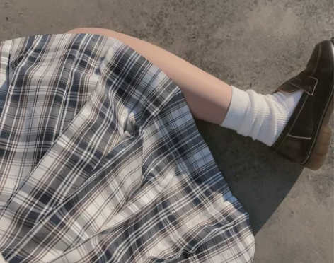 @原创 潮汐 JK制服百褶裙正统学院风学生...