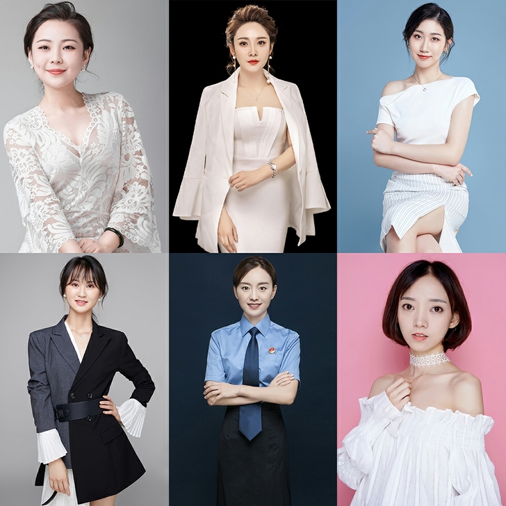 女士形象照样片2021职业照商务照半身全身...