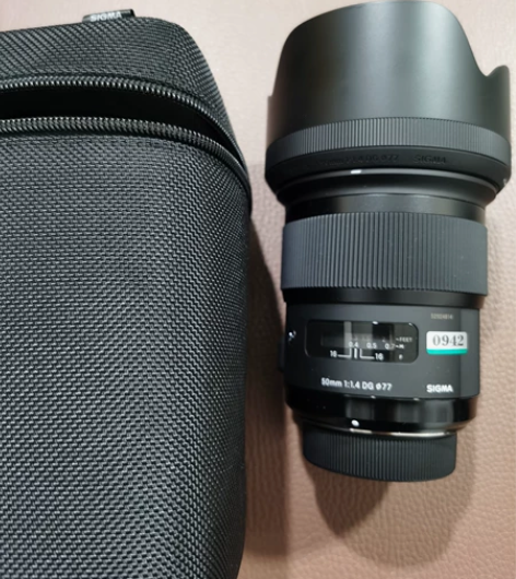 适马50F1.4 DG尼康口镜头 几乎全新...