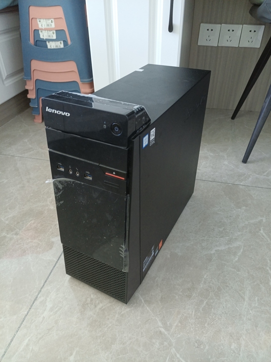 联想品牌机电脑主机箱，2017年7月生产的...