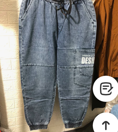 全新男士做旧款水洗工装牛仔裤特价29.9元...