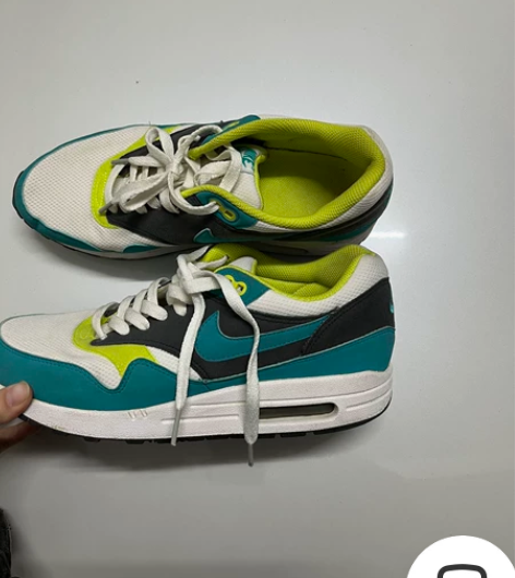 Nike  Max90荧光绿骚粉黑白男女运...