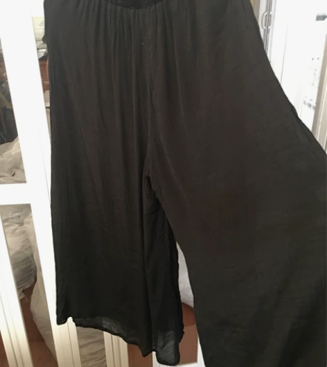 全新棉麻休闲阔腿裤 两色，不挑身材，适合各...