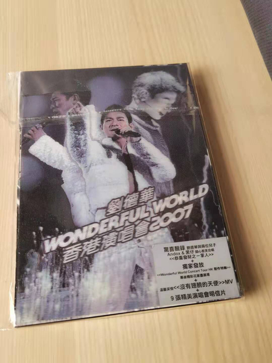 刘德华2007年演唱会 2CD＋DVD港头...
