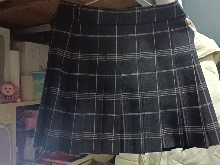 全新毛呢裙，自带内衬